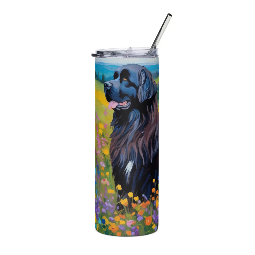 PugMug Custom Newfoundland Stainless Steel Tumbler