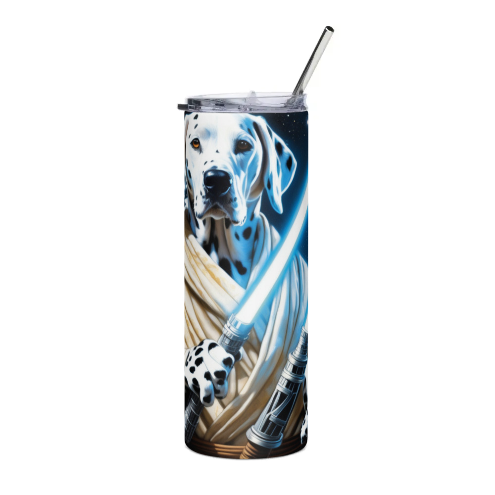 PugMug Custom Dalmatian Stainless Steel Tumbler