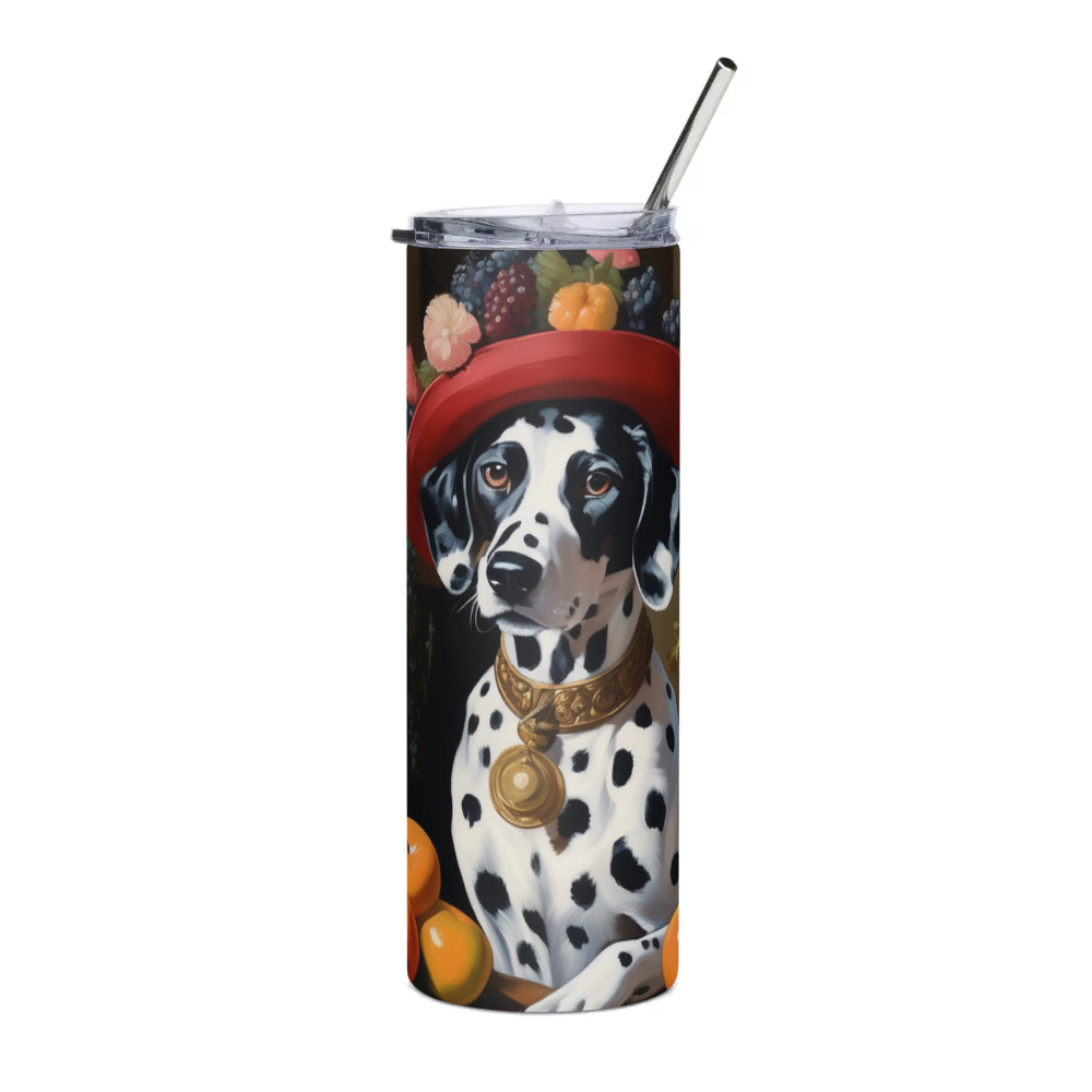 PugMug Custom Dalmatian Stainless Steel Tumbler