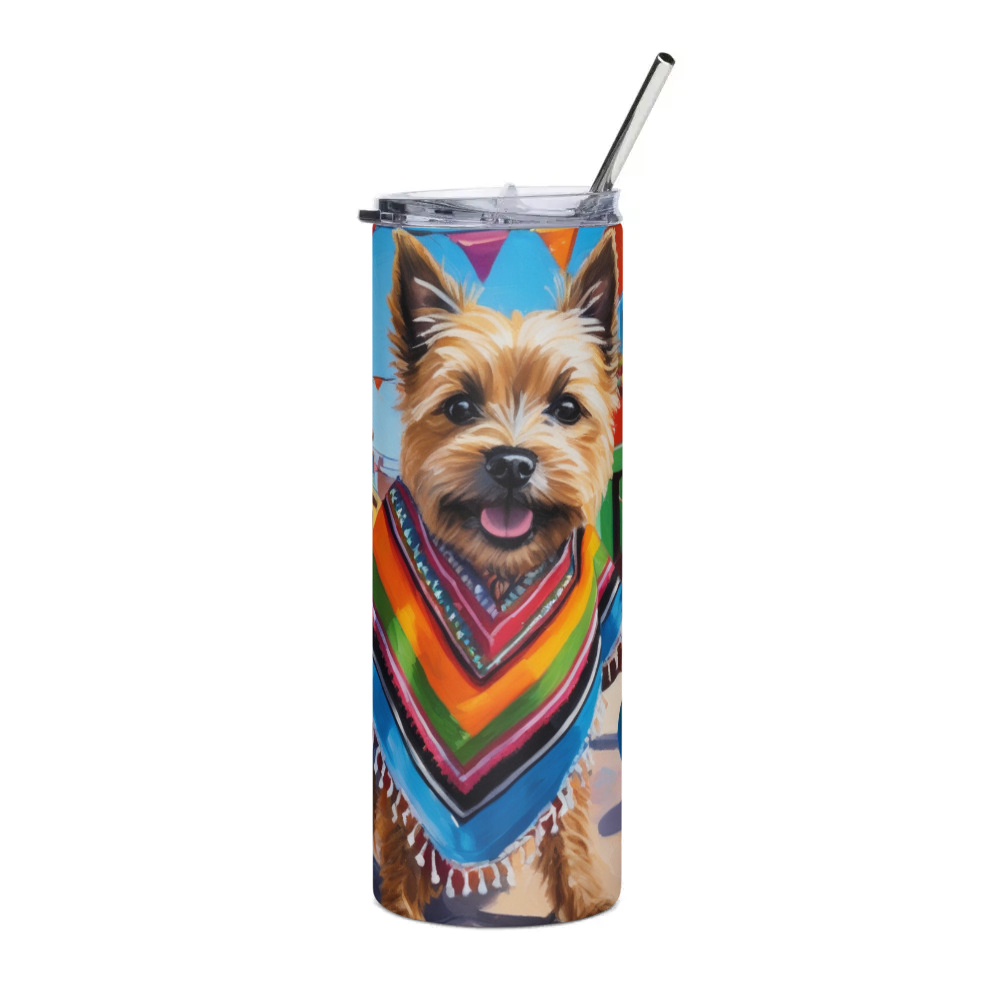 PugMug Custom Cairn Terrier Stainless Steel Tumbler