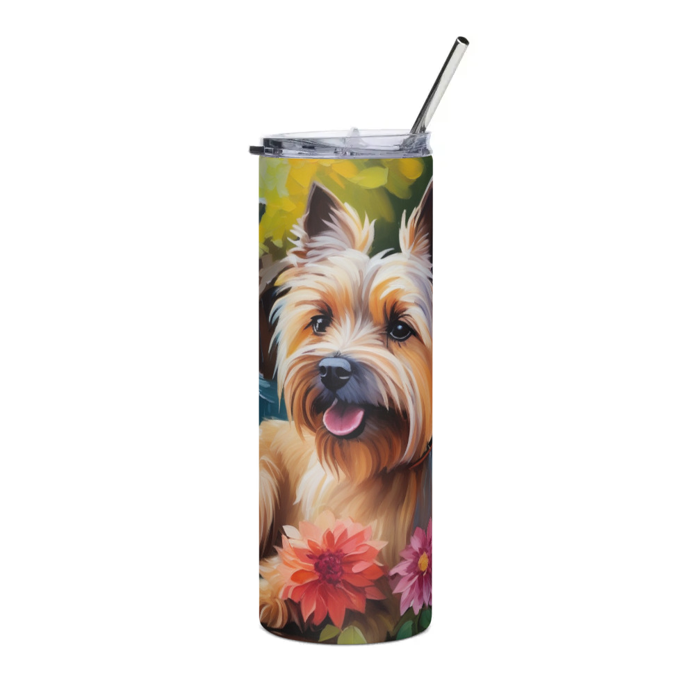 PugMug Custom Cairn Terrier Stainless Steel Tumbler
