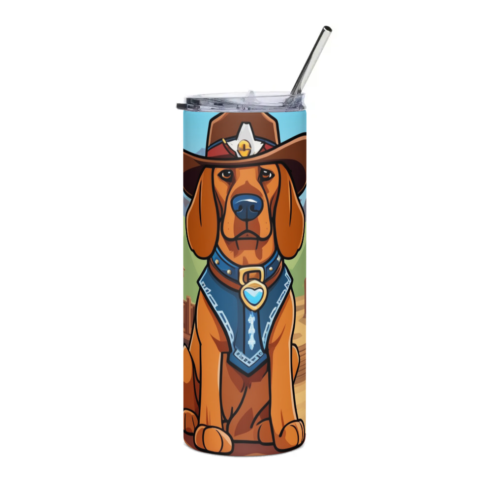 PugMug Custom Bloodhound Stainless Steel Tumbler