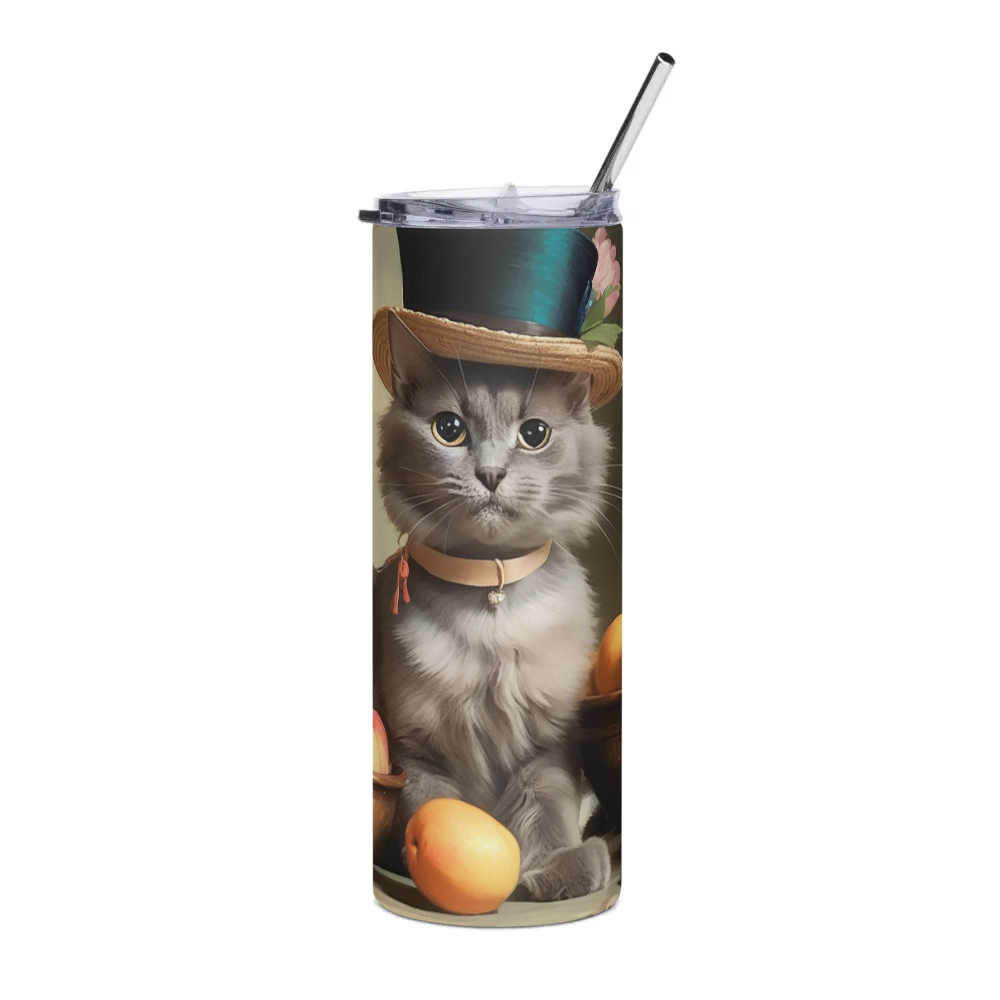PugMug Custom Thumper Stainless Steel Tumbler