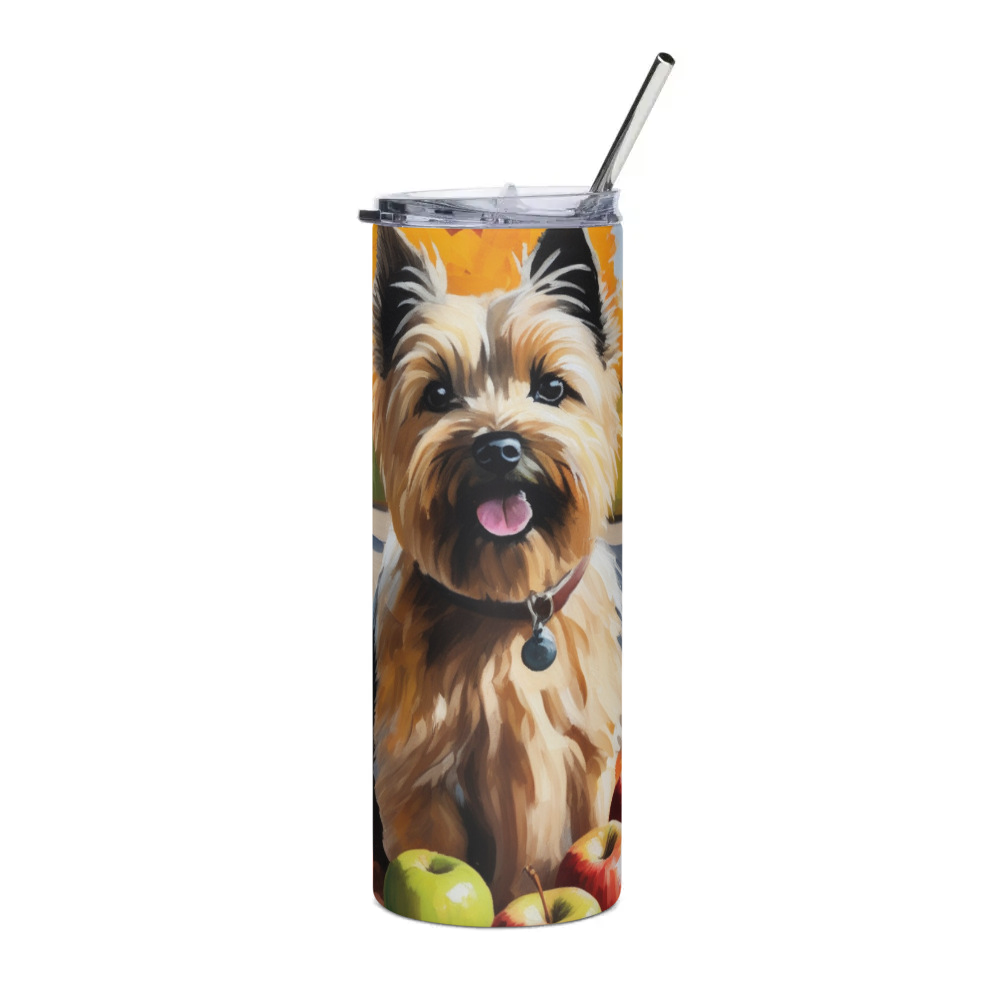 PugMug Custom Cairn Terrier Stainless Steel Tumbler