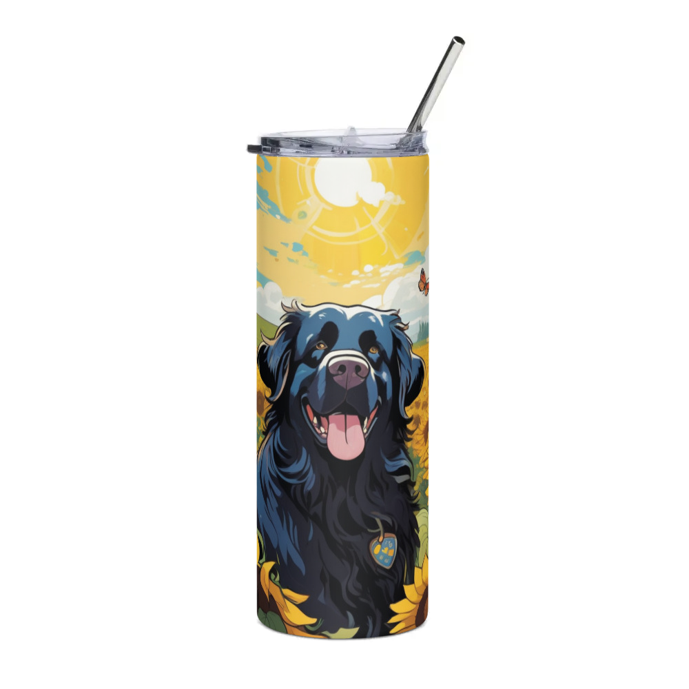 PugMug Custom Newfoundland Stainless Steel Tumbler