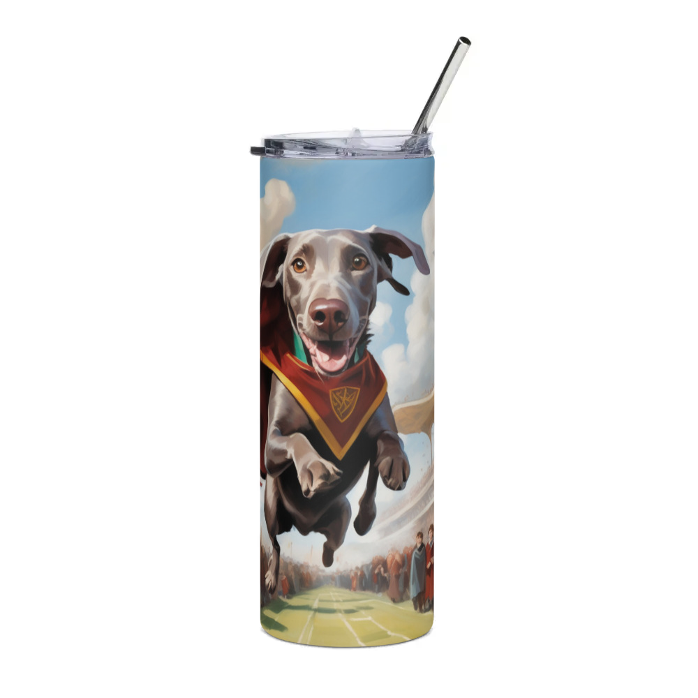 PugMug Custom Weimaraner Stainless Steel Tumbler