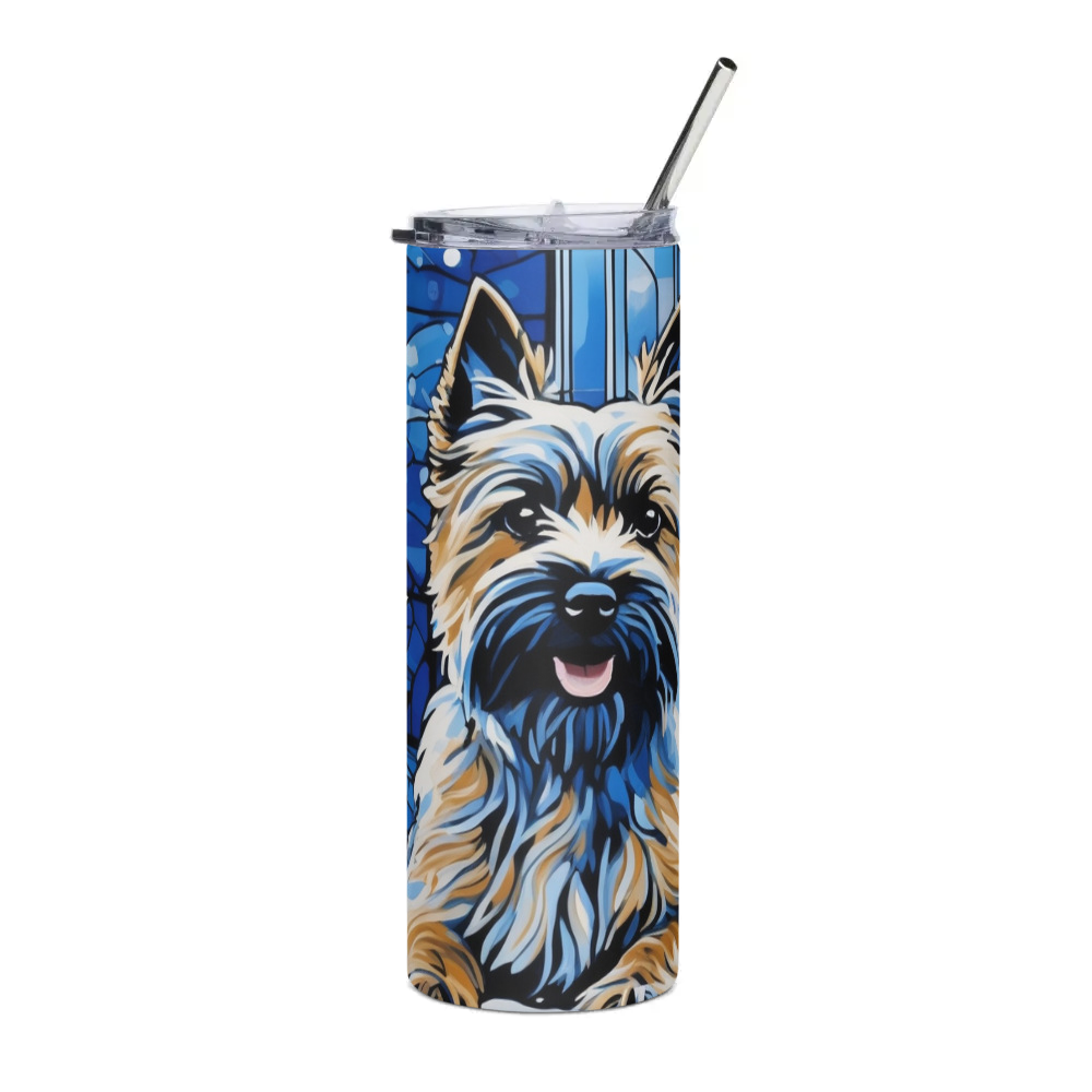 PugMug Custom Cairn Terrier Stainless Steel Tumbler