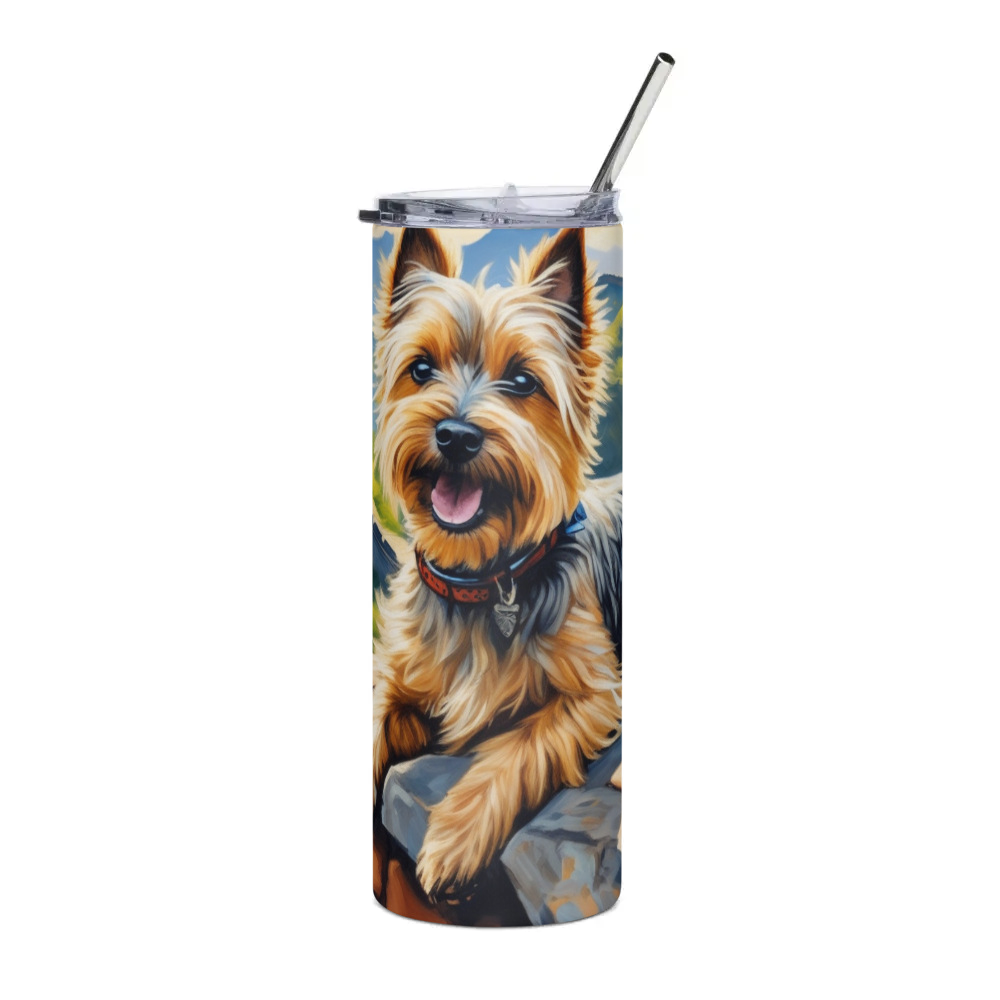 PugMug Custom Cairn Terrier Stainless Steel Tumbler