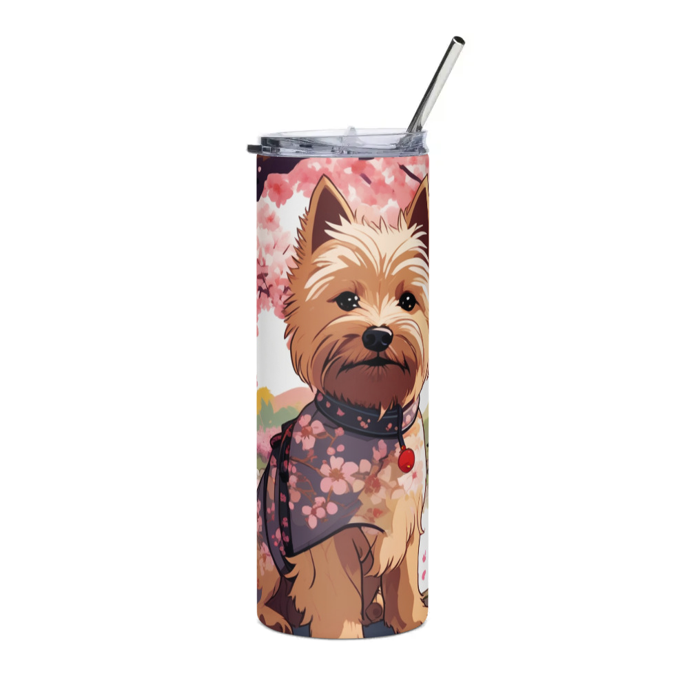PugMug Custom Cairn Terrier Stainless Steel Tumbler