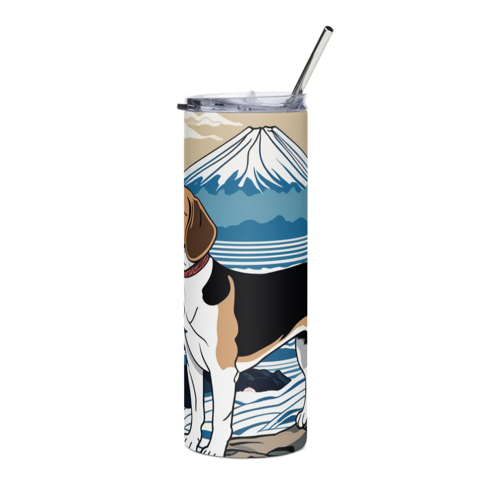 PugMug Custom Beagle Stainless Steel Tumbler
