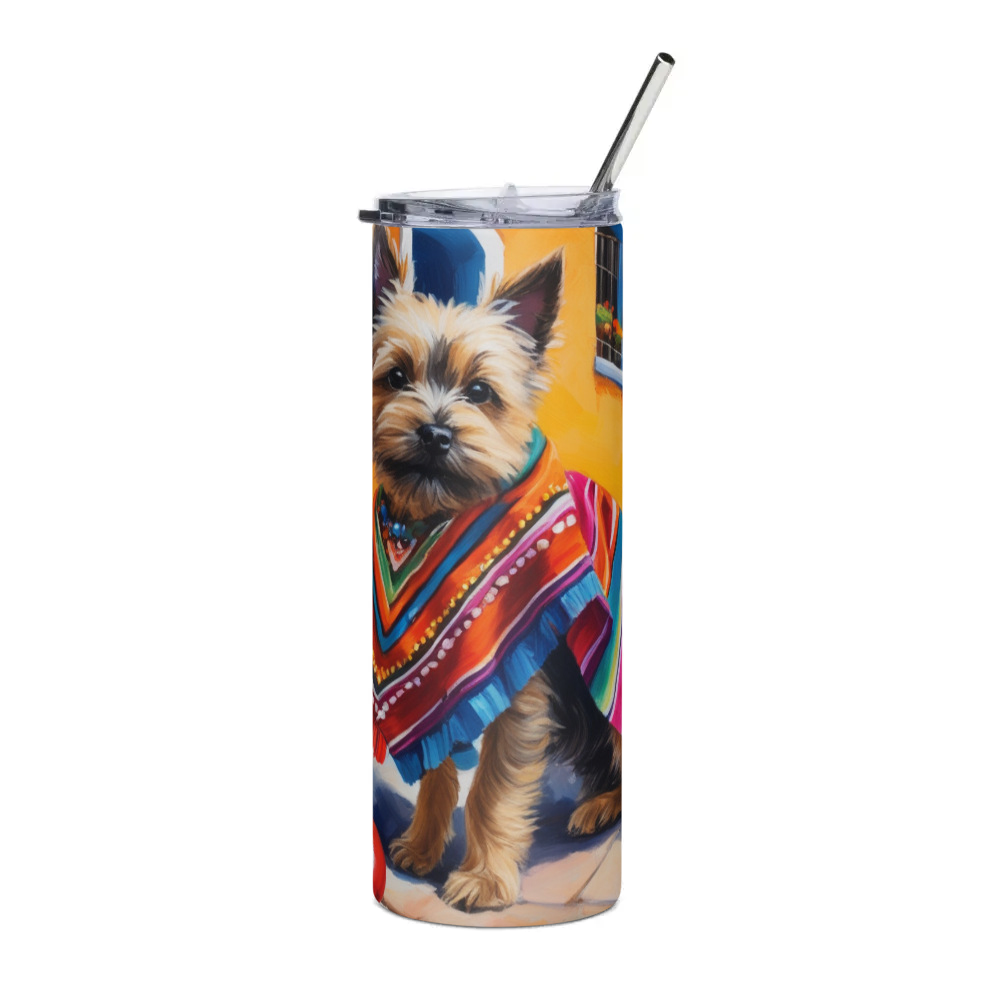 PugMug Custom Cairn Terrier Stainless Steel Tumbler