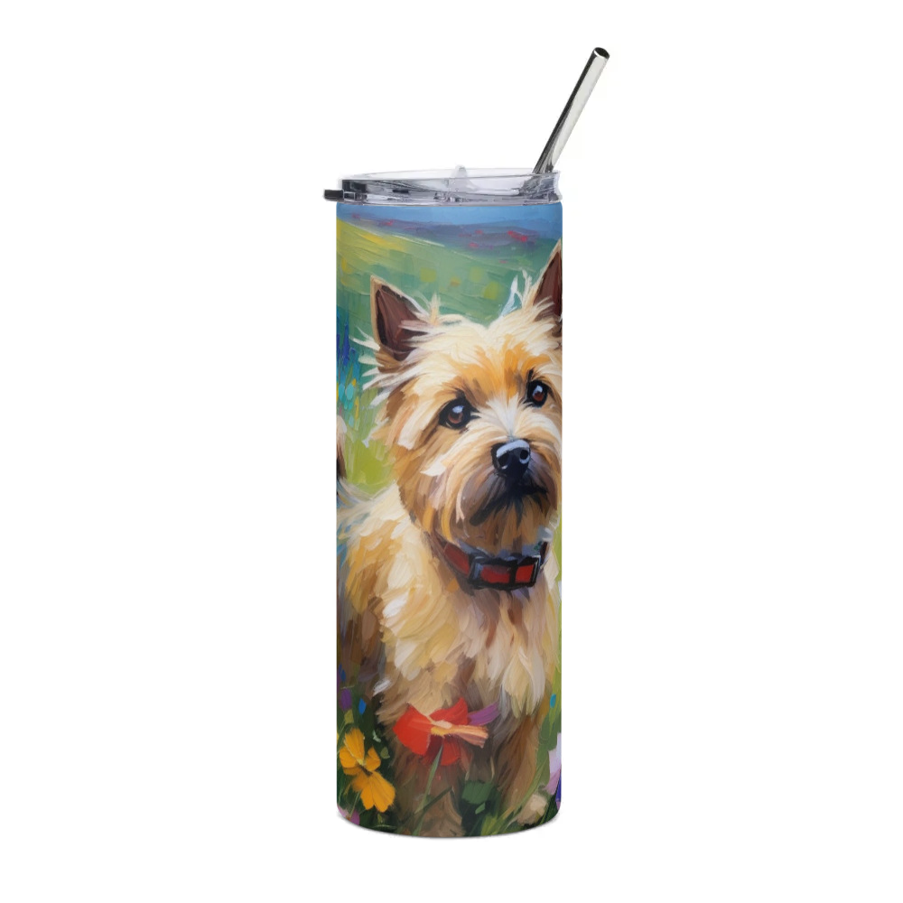 PugMug Custom Cairn Terrier Stainless Steel Tumbler