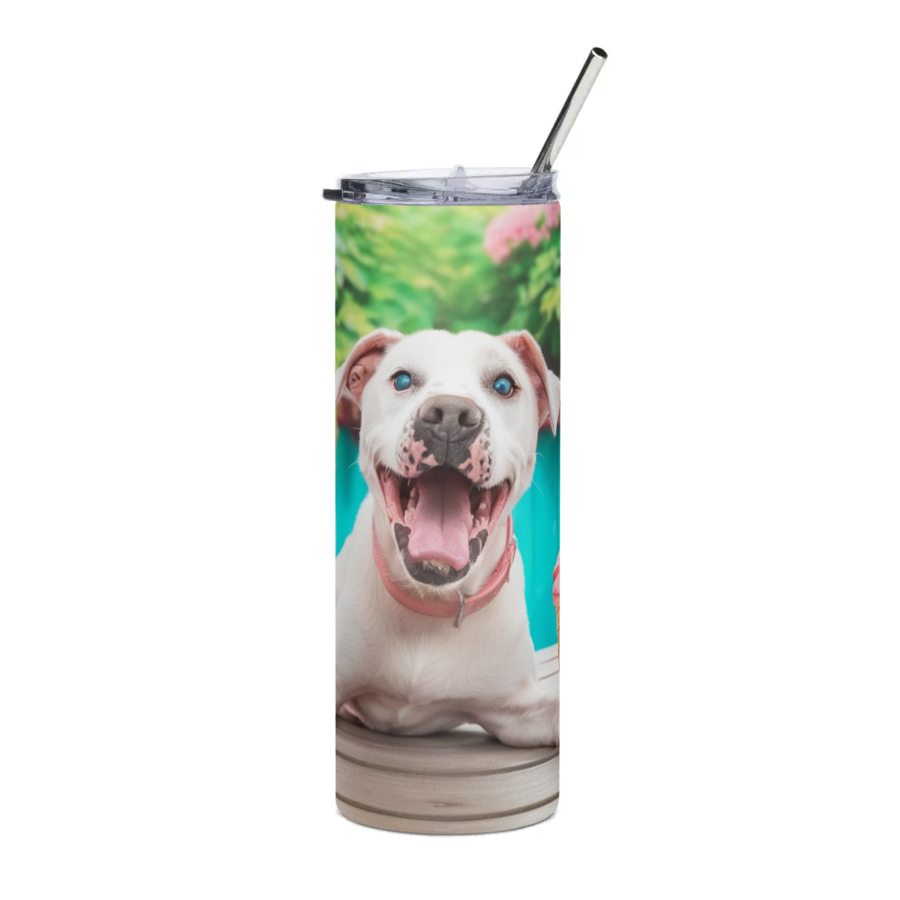 PugMug Custom Melody Stainless Steel Tumbler