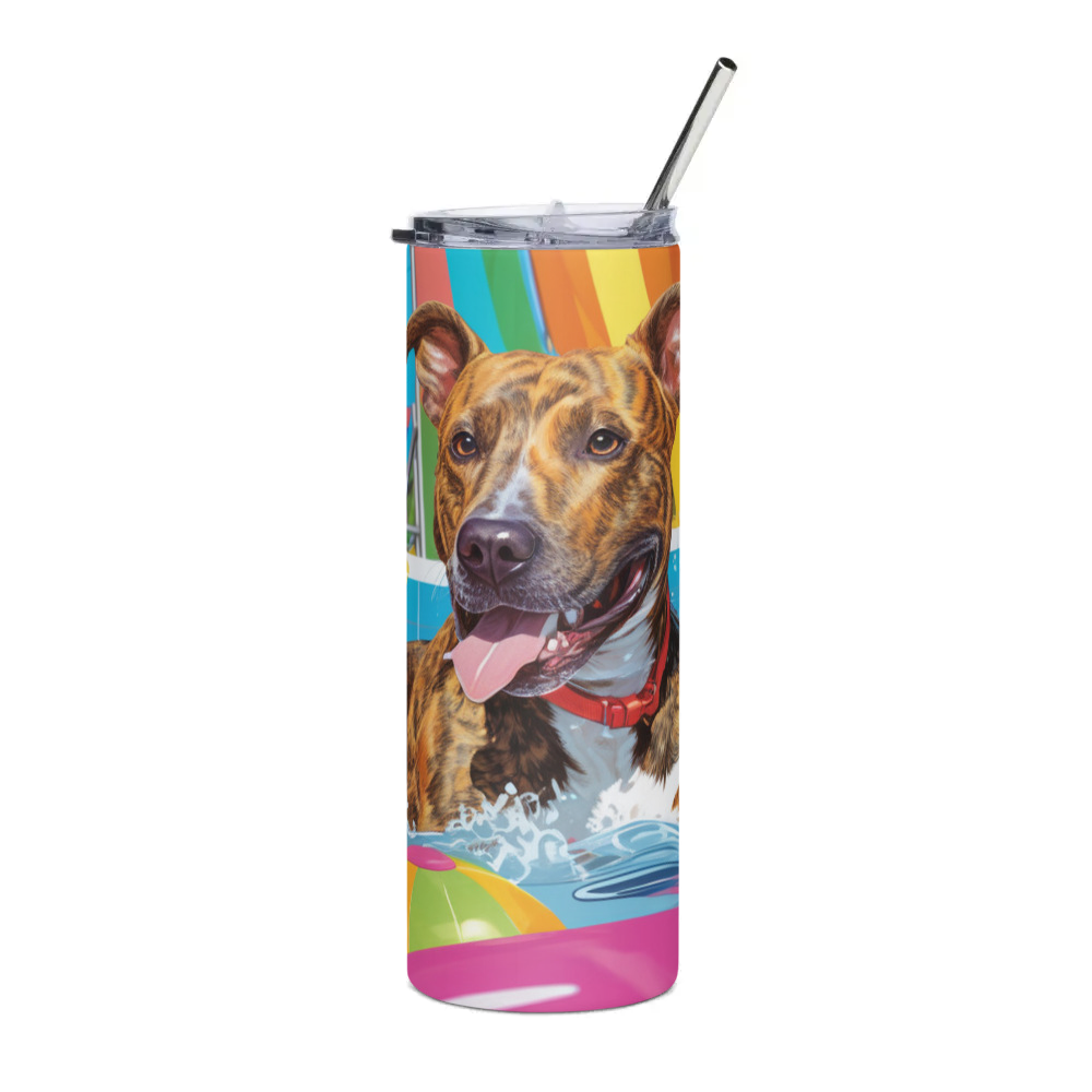 PugMug Custom Tony Hawk Stainless Steel Tumbler