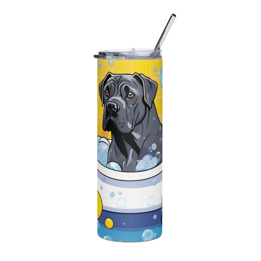 PugMug Custom Cane Corso Stainless Steel Tumbler