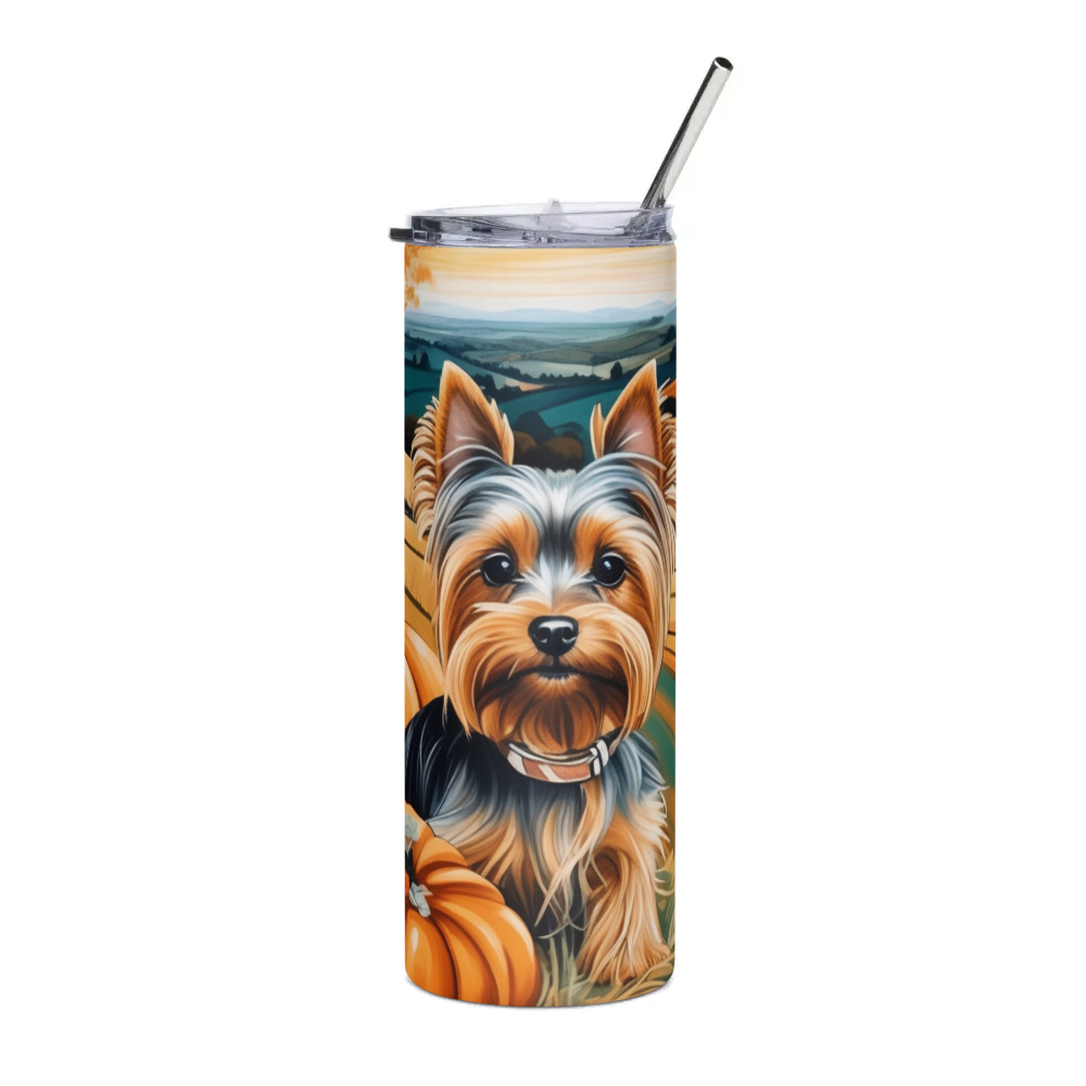 PugMug Custom Pet Stainless Steel Tumbler