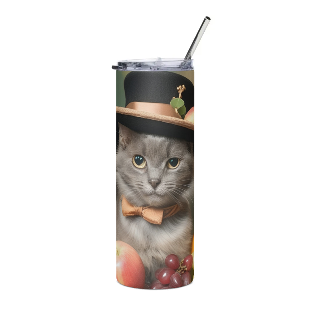 PugMug Custom Thumper Stainless Steel Tumbler