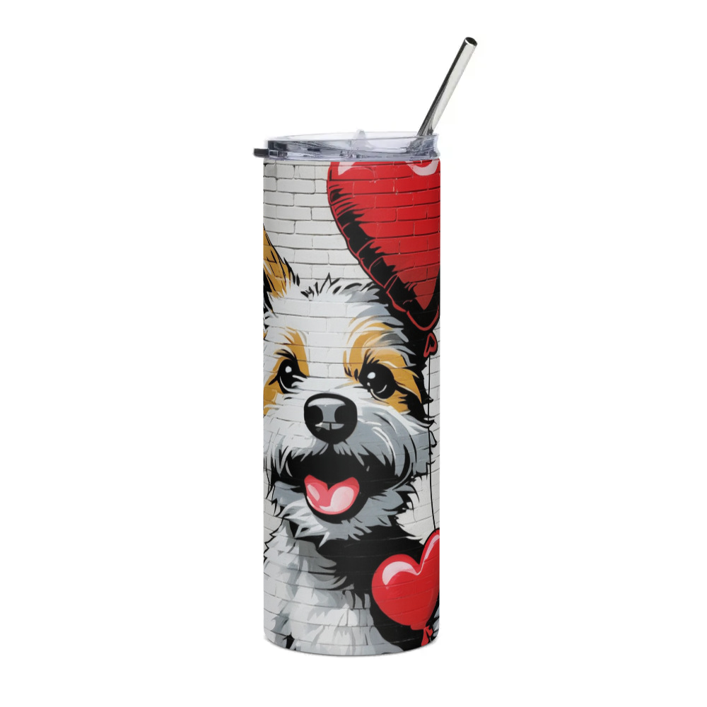 PugMug Custom Luna Stainless Steel Tumbler