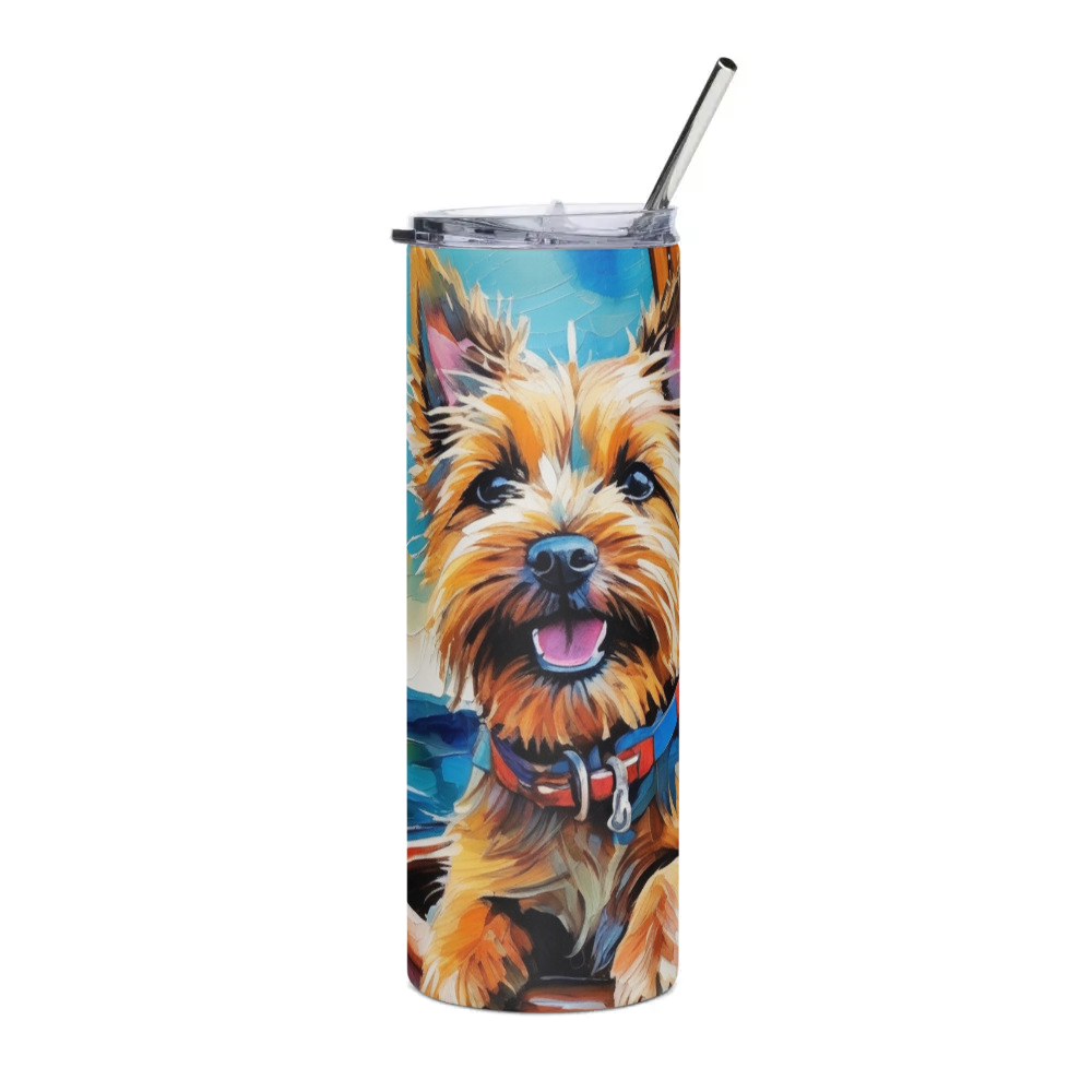 PugMug Custom Cairn Terrier Stainless Steel Tumbler