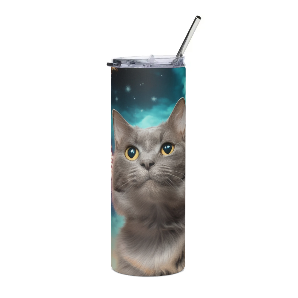 PugMug Custom Thumper Stainless Steel Tumbler