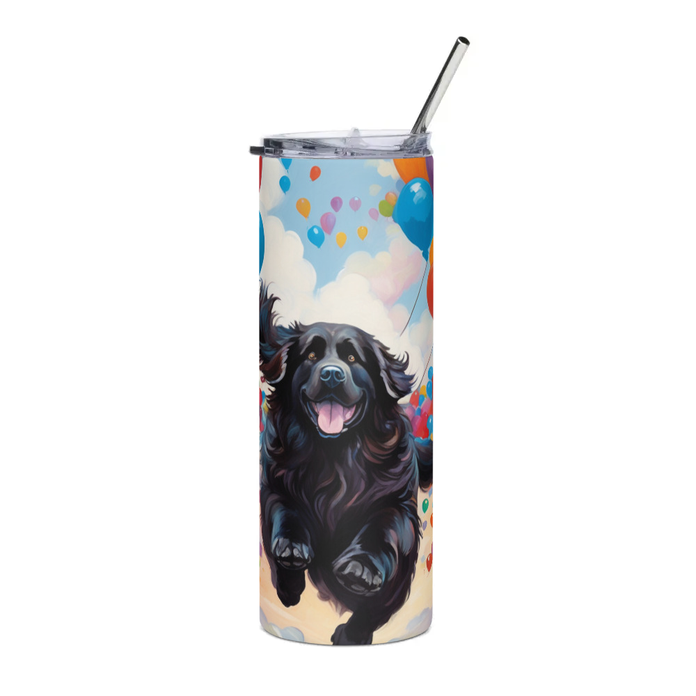 PugMug Custom Newfoundland Stainless Steel Tumbler