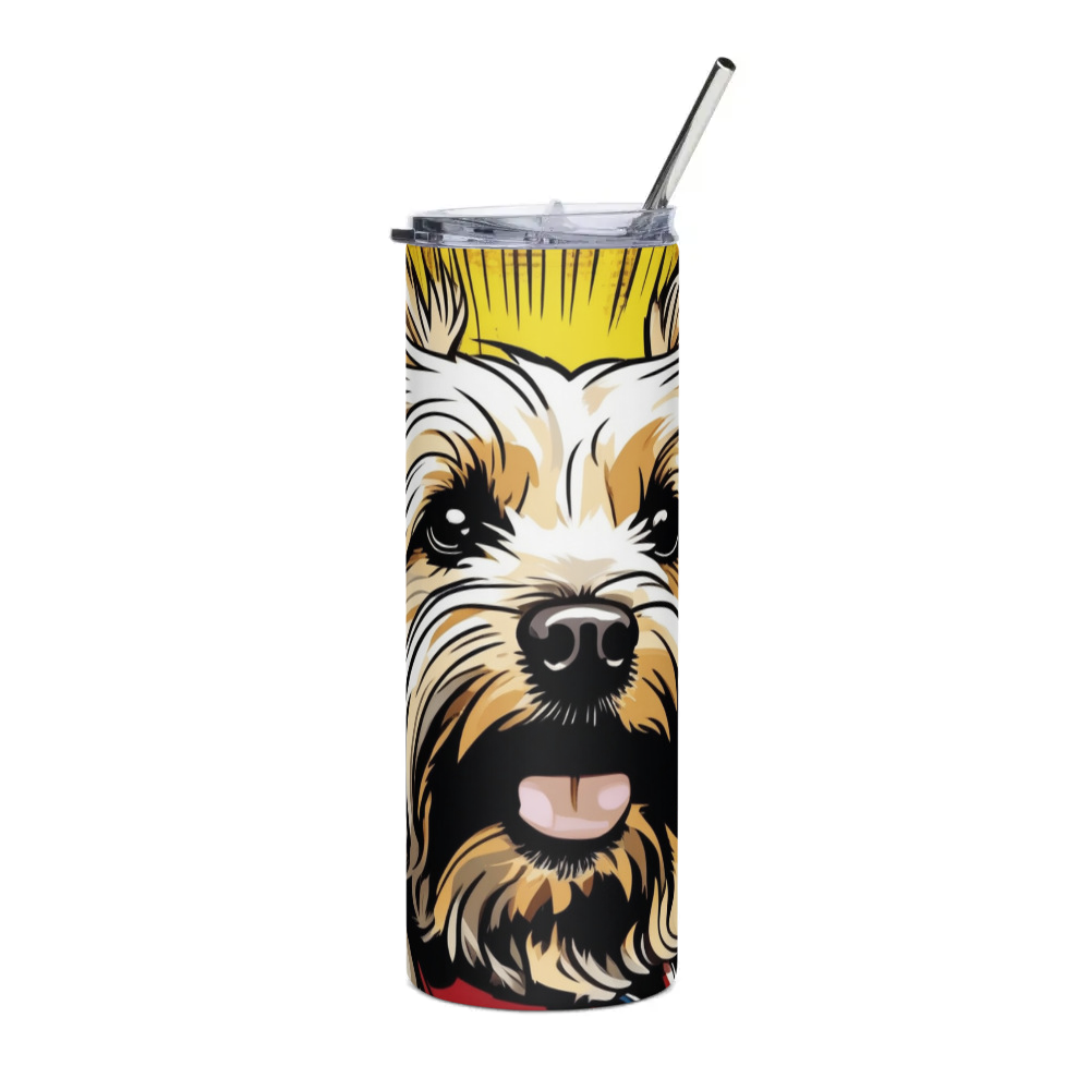 PugMug Custom Cairn Terrier Stainless Steel Tumbler