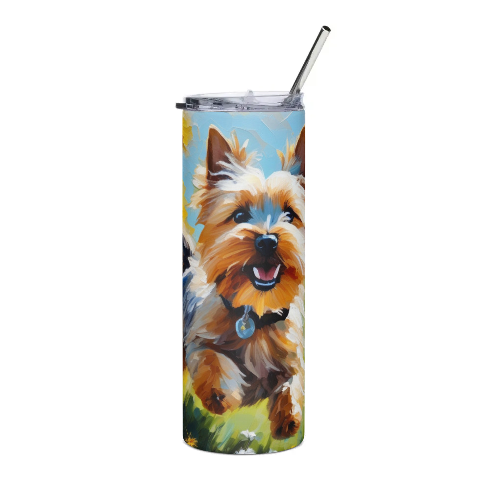 PugMug Custom Cairn Terrier Stainless Steel Tumbler