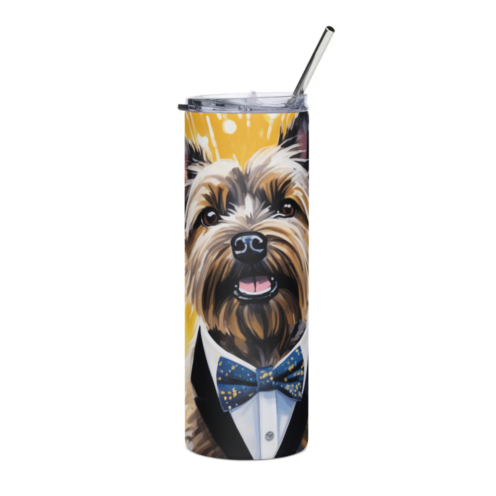 PugMug Custom Cairn Terrier Stainless Steel Tumbler