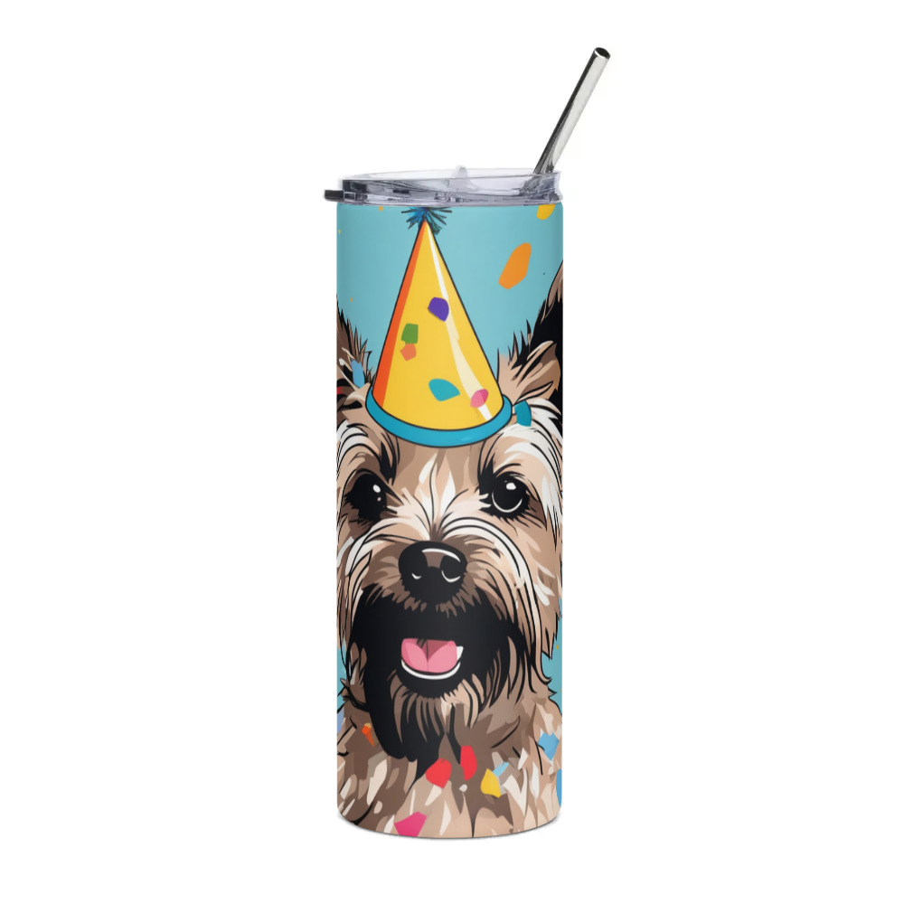 PugMug Custom Cairn Terrier Stainless Steel Tumbler
