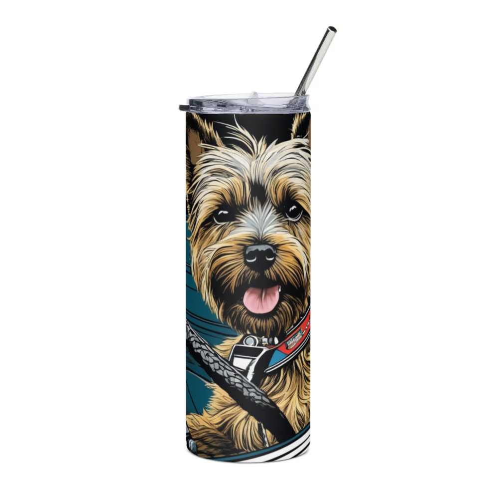 PugMug Custom Cairn Terrier Stainless Steel Tumbler