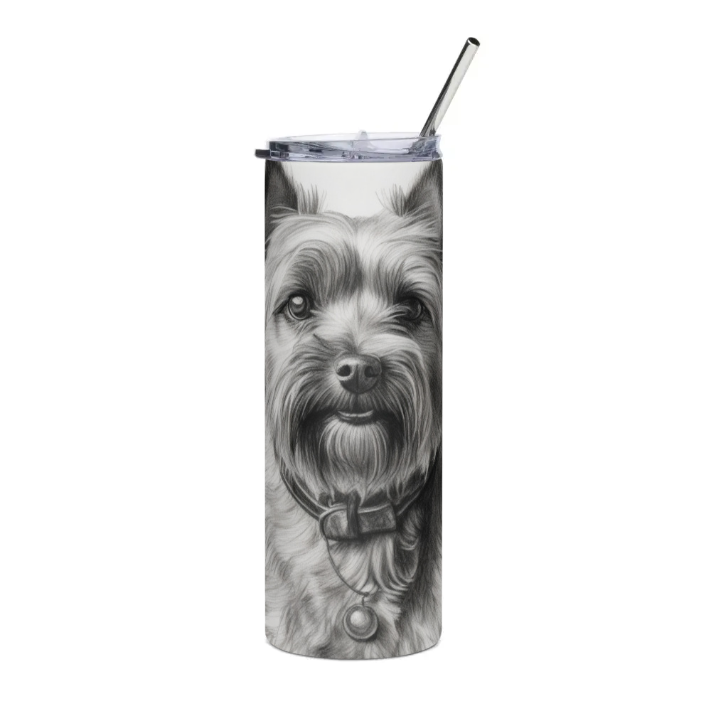 PugMug Custom Cairn Terrier Stainless Steel Tumbler