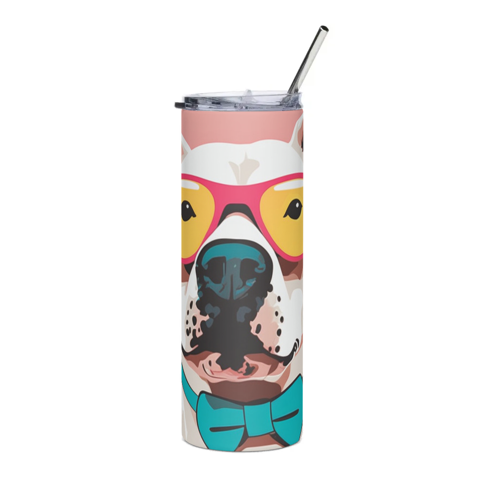 PugMug Custom Melody Stainless Steel Tumbler