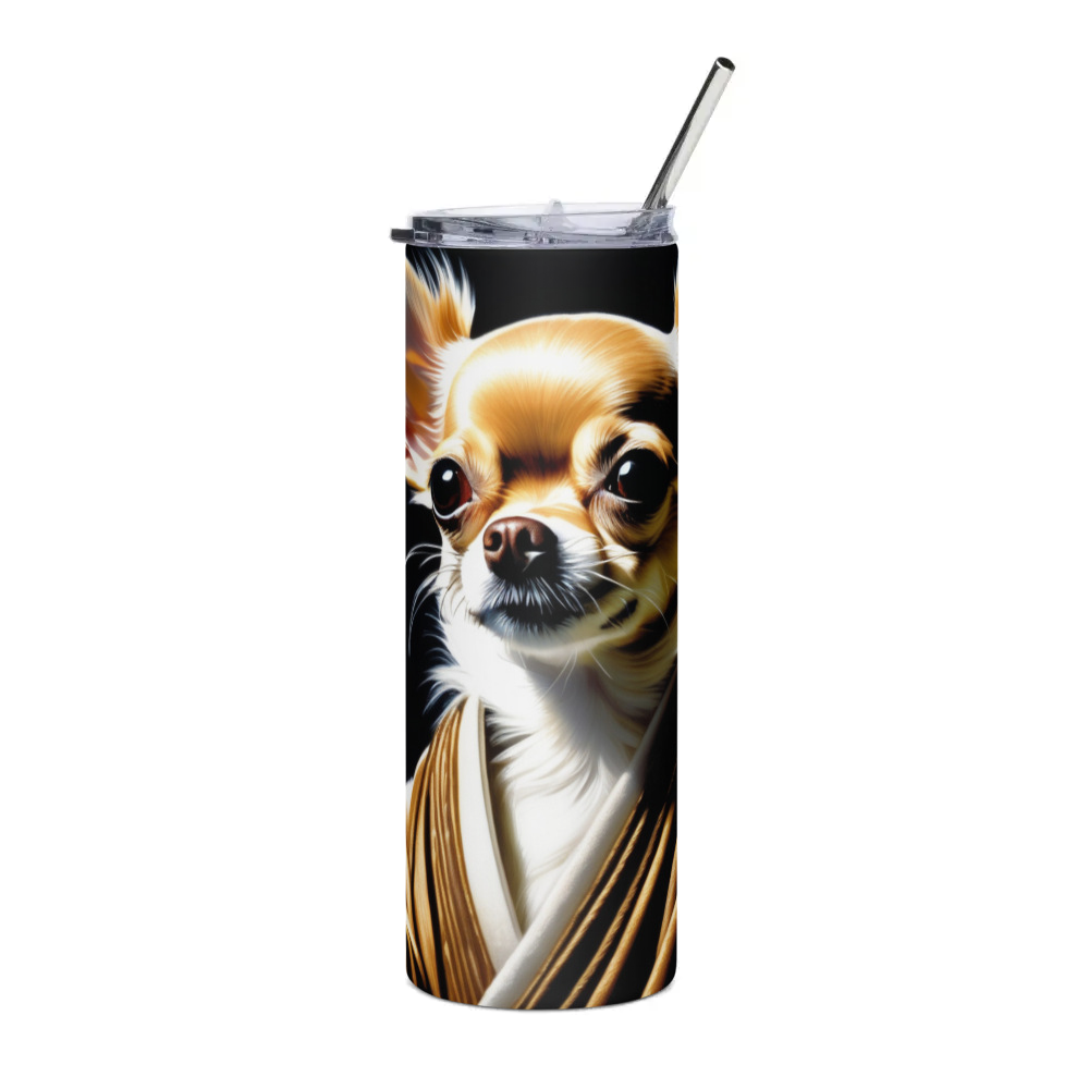 PugMug Custom Chihuahua Stainless Steel Tumbler