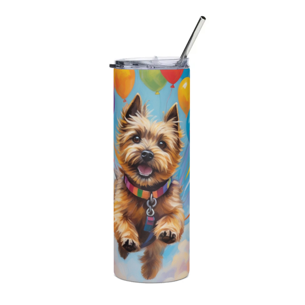 PugMug Custom Cairn Terrier Stainless Steel Tumbler