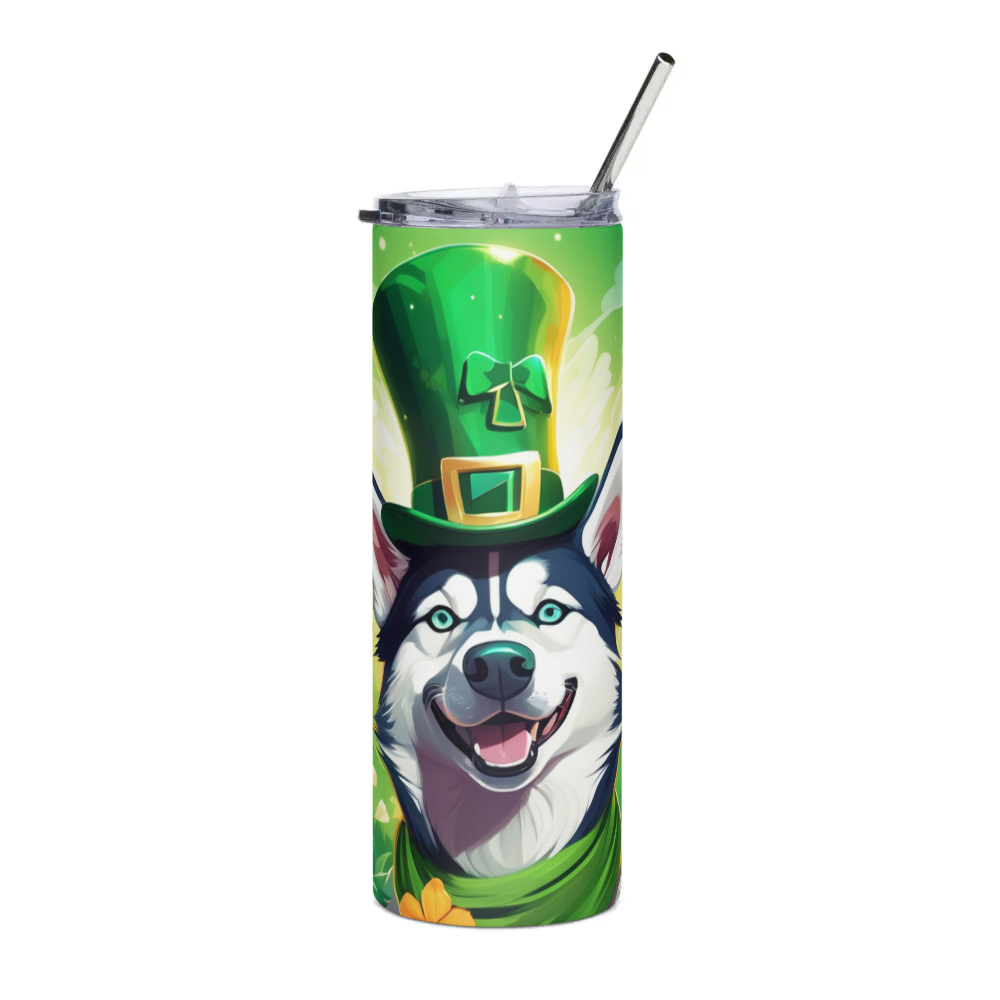 PugMug Custom Siberian Husky Stainless Steel Tumbler