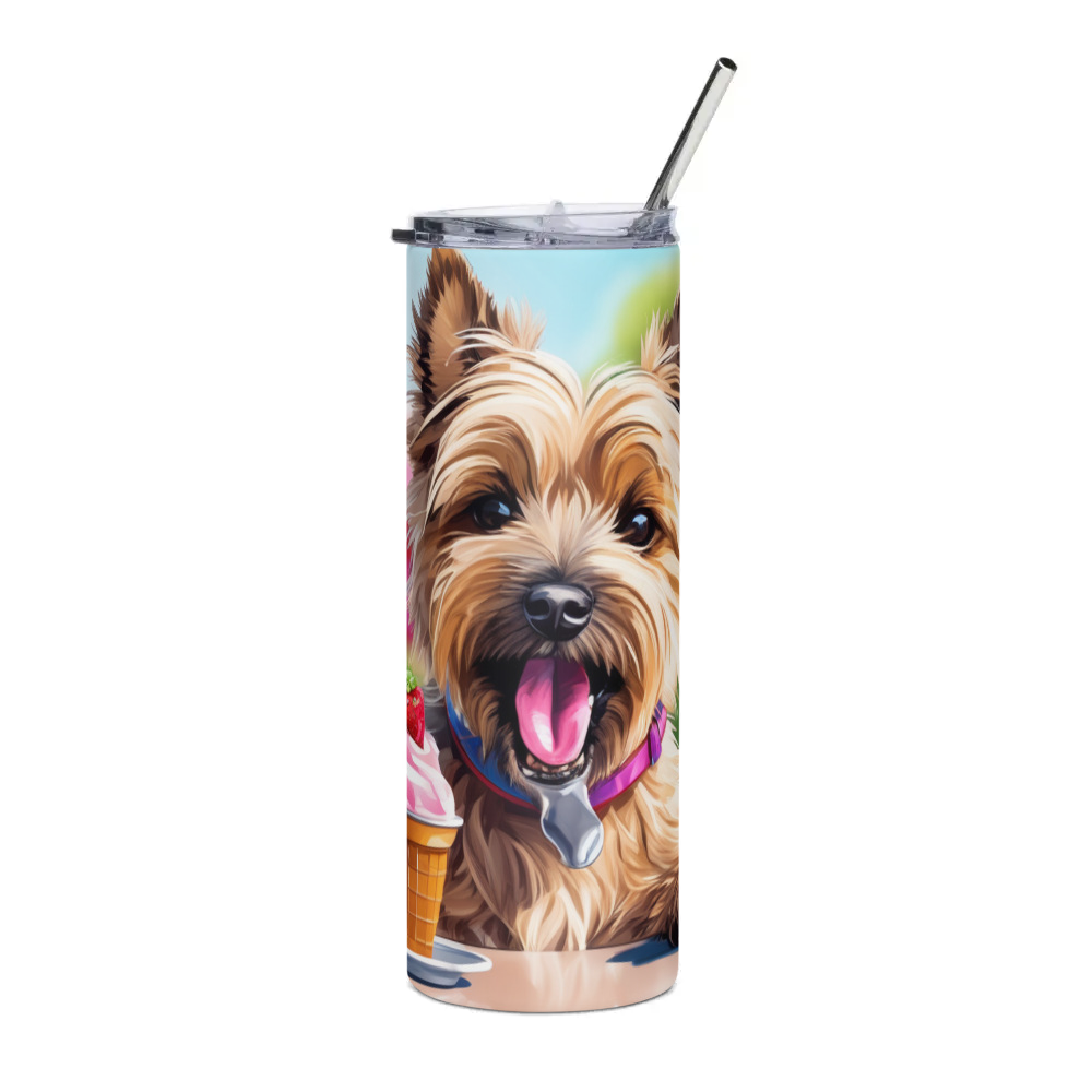 PugMug Custom Cairn Terrier Stainless Steel Tumbler