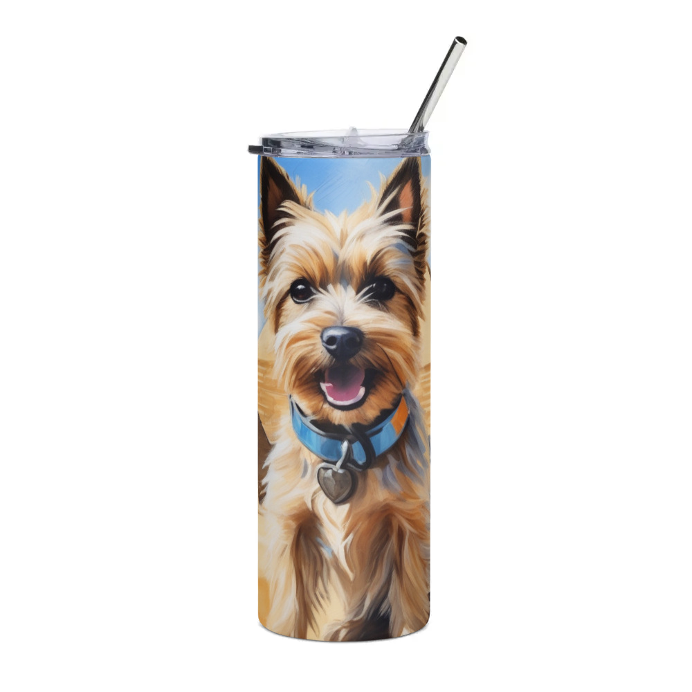 PugMug Custom Cairn Terrier Stainless Steel Tumbler