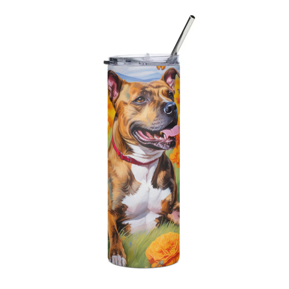 PugMug Custom Tony Hawk Stainless Steel Tumbler