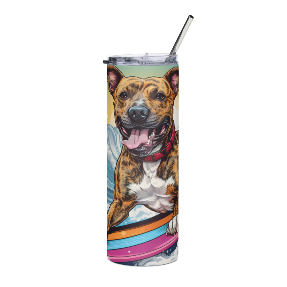 PugMug Custom Tony Hawk Stainless Steel Tumbler