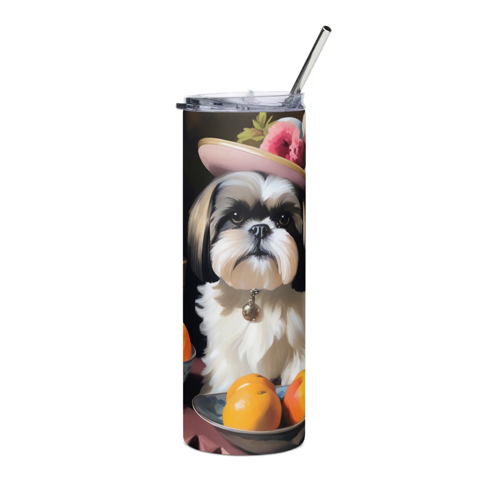 PugMug Custom Shih Tzu Stainless Steel Tumbler