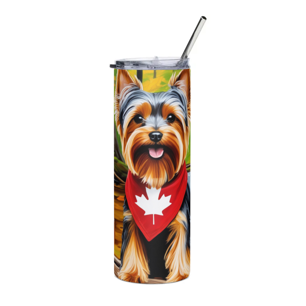 PugMug Custom Yorkshire Terrier Stainless Steel Tumbler