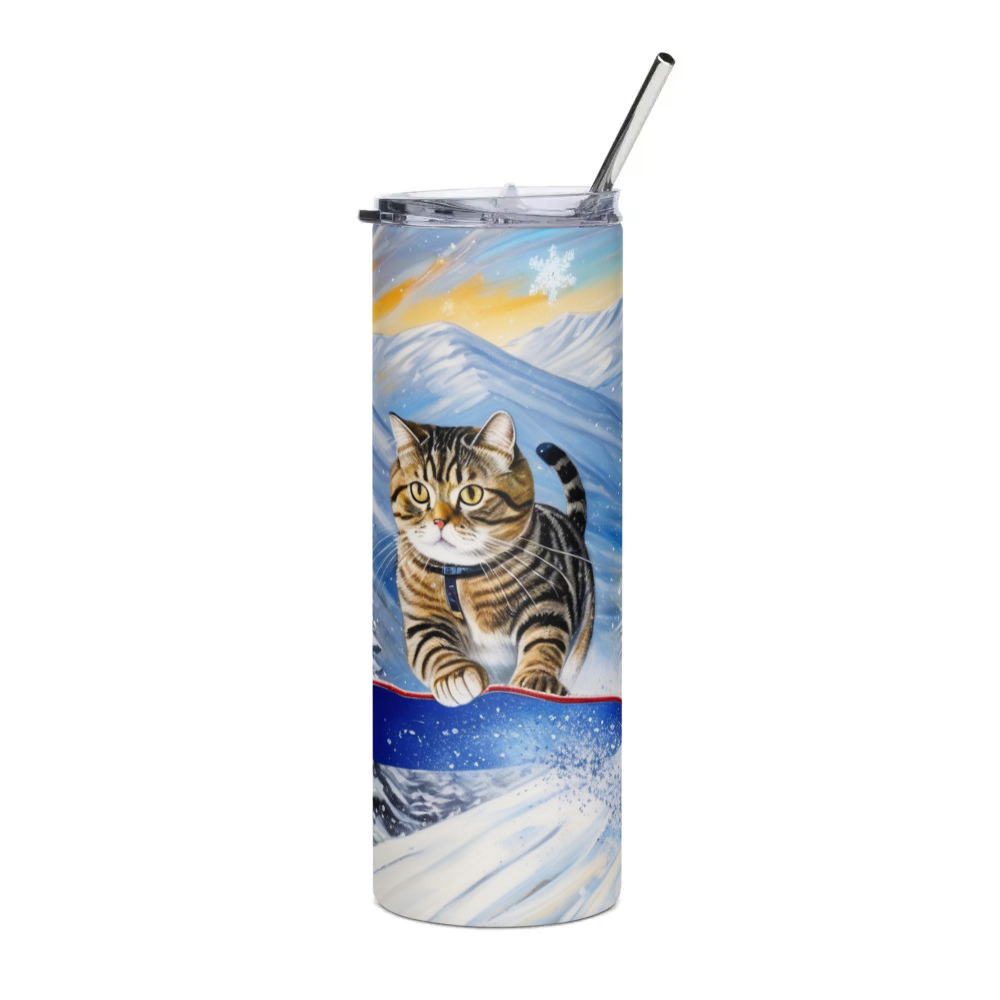 PugMug Custom Pet Stainless Steel Tumbler