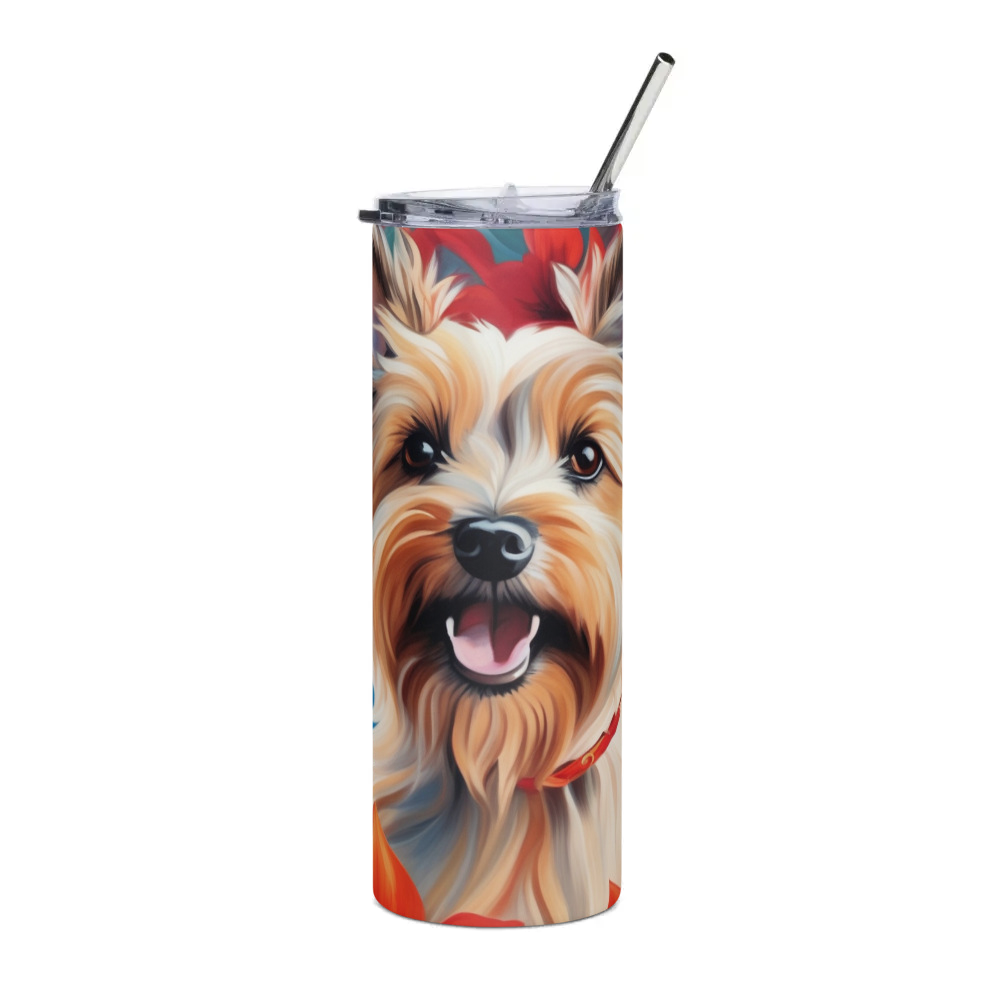 PugMug Custom Cairn Terrier Stainless Steel Tumbler