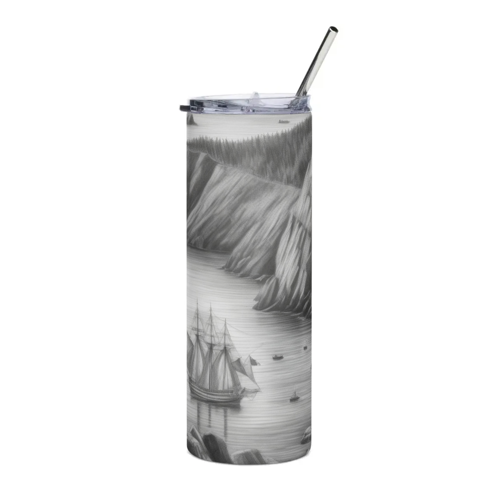 PugMug Custom Newfoundland Stainless Steel Tumbler