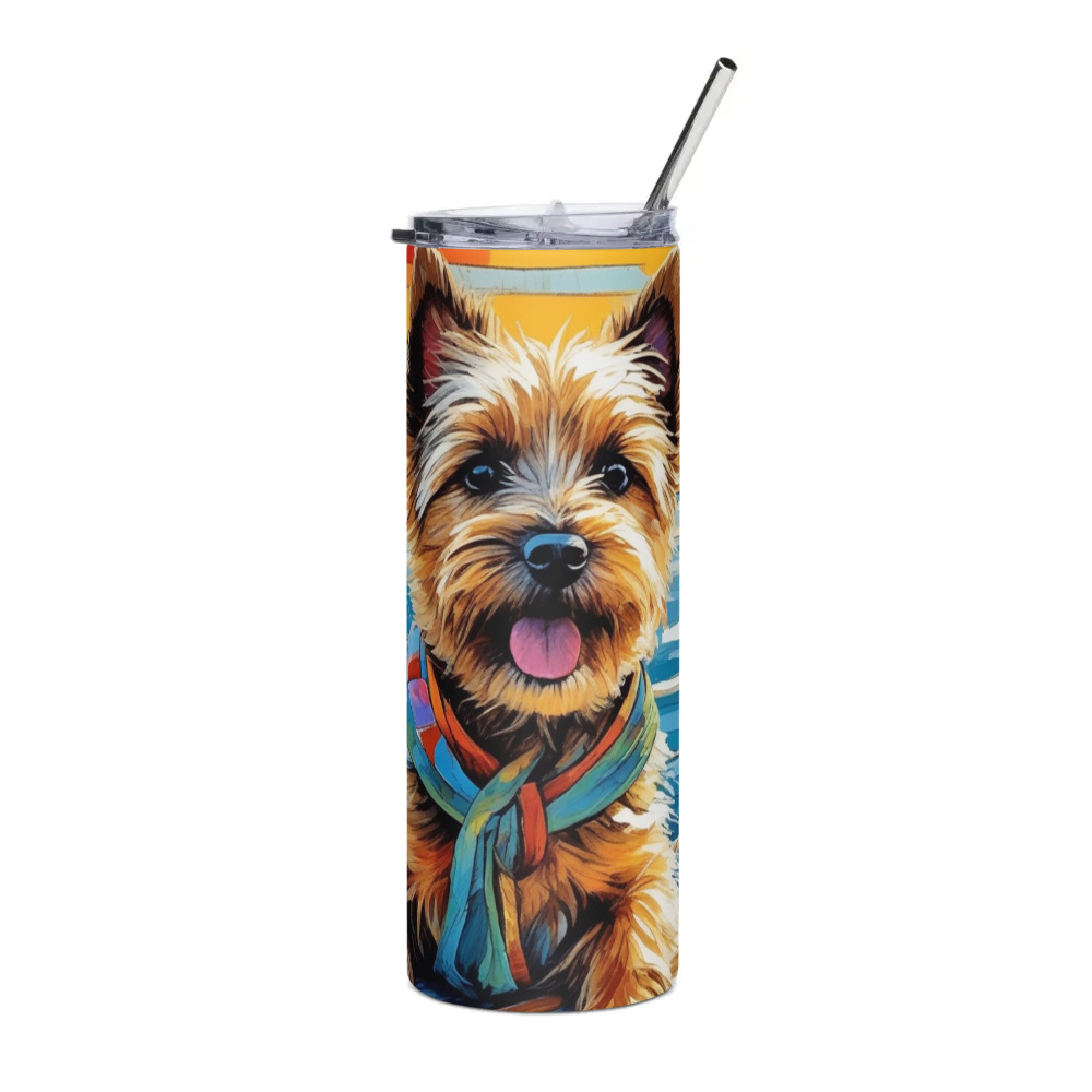 PugMug Custom Cairn Terrier Stainless Steel Tumbler