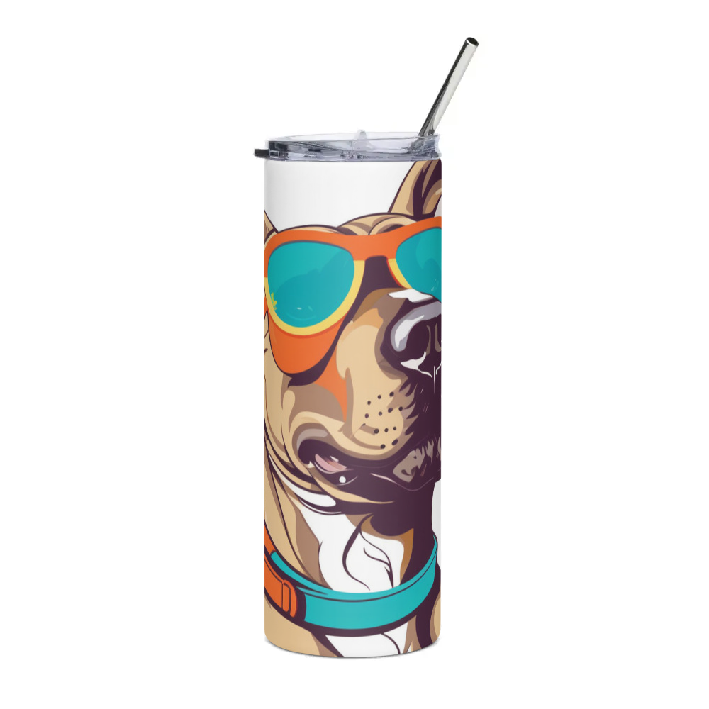 PugMug Custom Tony Hawk Stainless Steel Tumbler