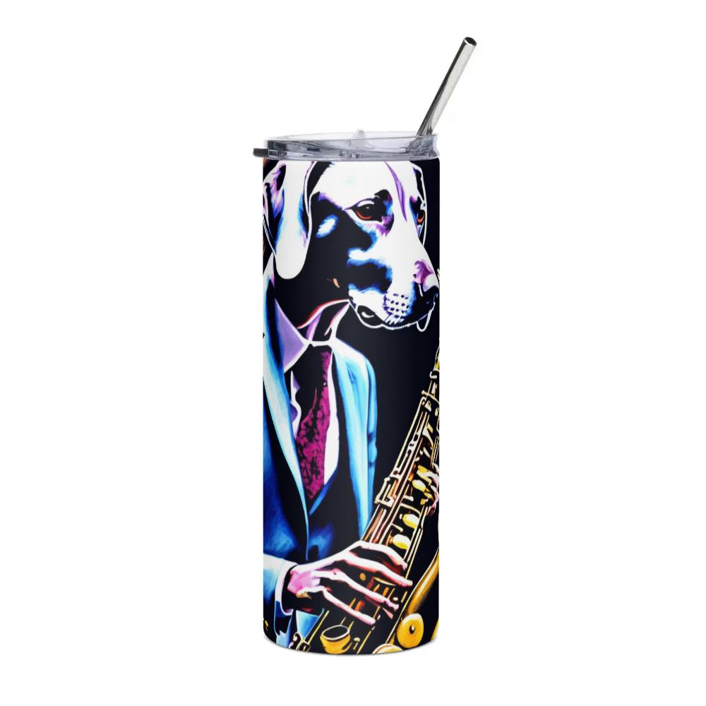 PugMug Custom Weimaraner Stainless Steel Tumbler