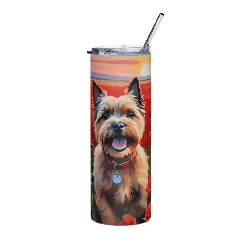 PugMug Custom Cairn Terrier Stainless Steel Tumbler