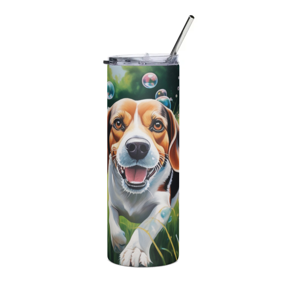 PugMug Custom Beagle Stainless Steel Tumbler
