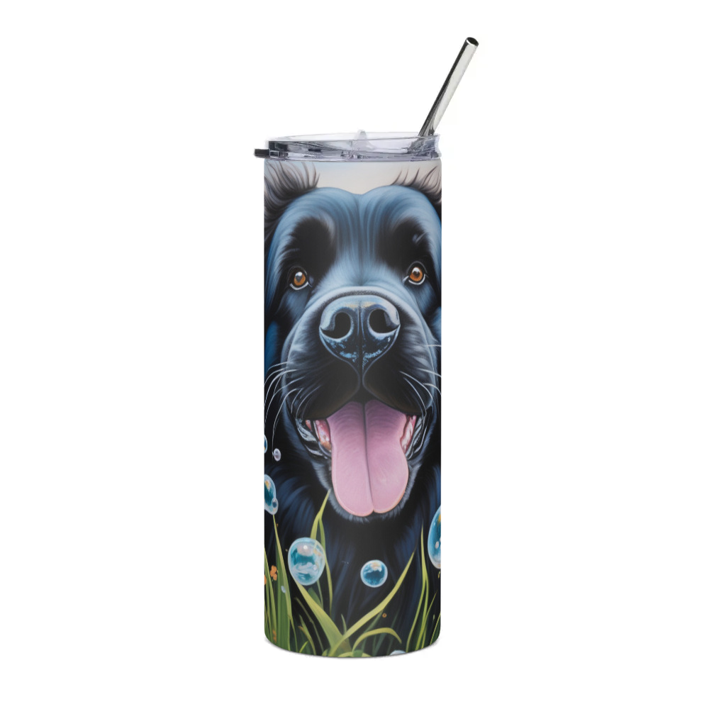PugMug Custom Newfoundland Stainless Steel Tumbler